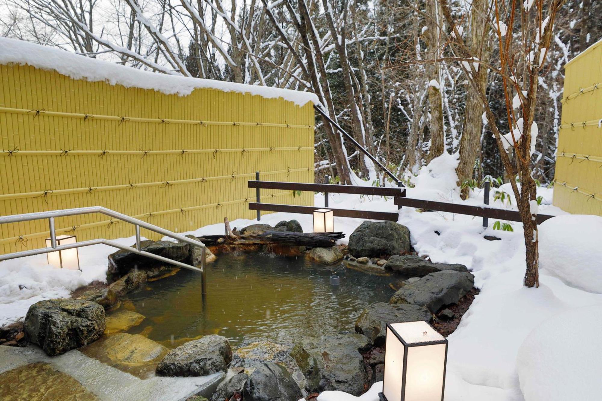 Miyama Ouan Kyoritsu Resort Takayama  Eksteriør bilde Outdoor onsen