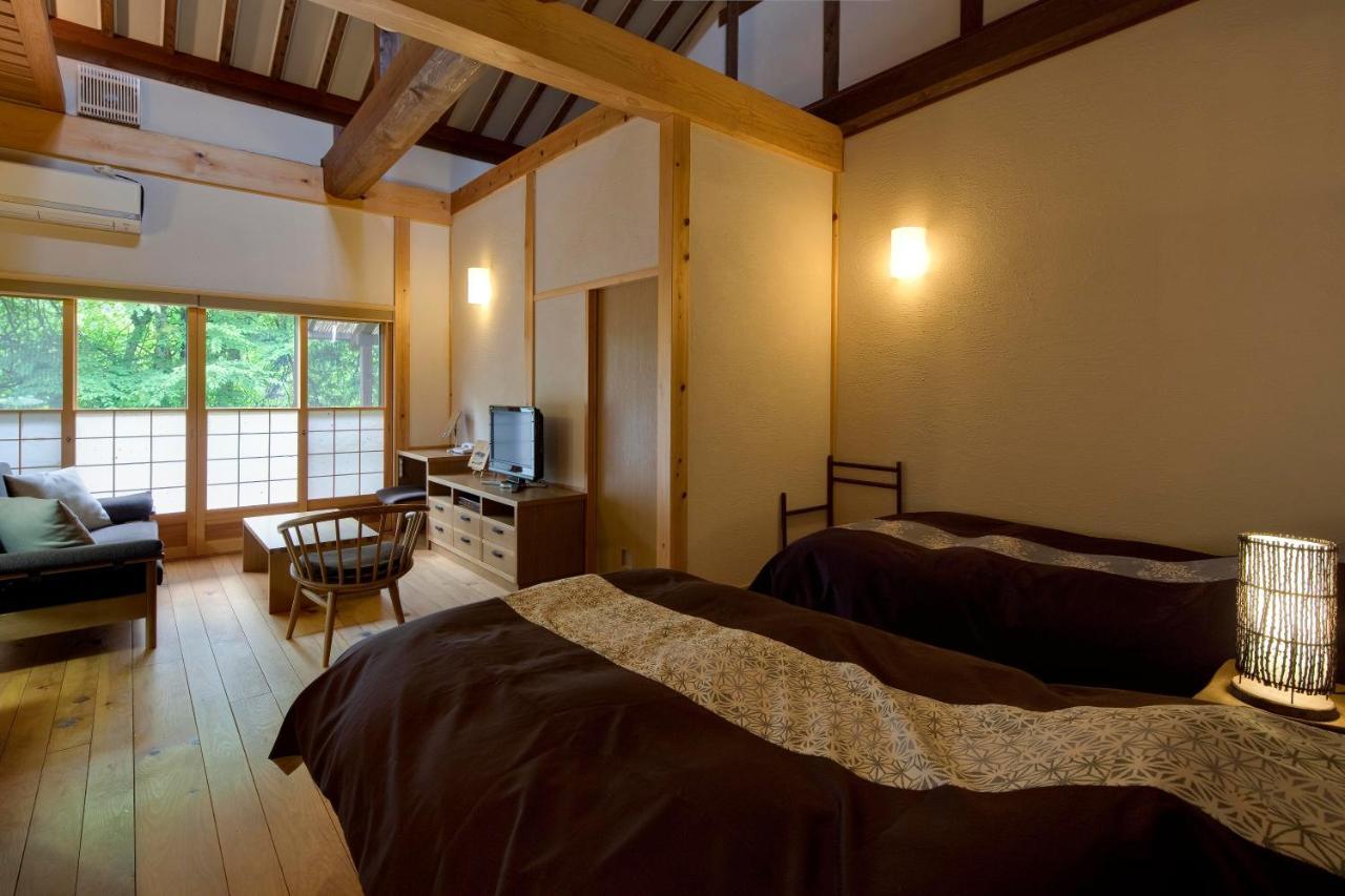 Miyama Ouan Kyoritsu Resort Takayama  Eksteriør bilde A room at the Hoshino Resorts Karuizawa Hida